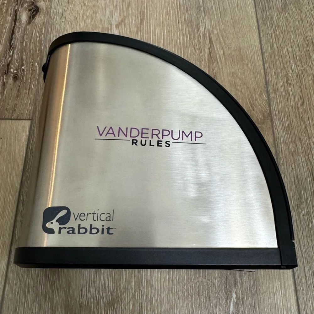 NWT Vanderpump Rules Vertical Rabbit Wine Opener Silver & Black
